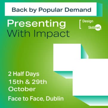 Presentation skills - Back by popular demand